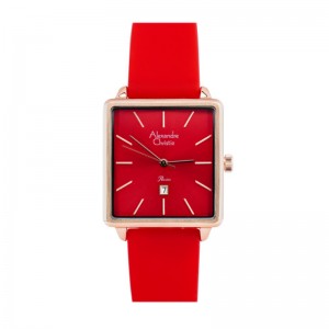 Alexandre Christie AC 2810 Rosegold Full Red LDLRGRE